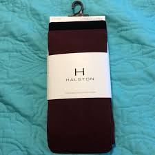 Nwt Halston 2 Pack Microfiber Opaque Tights L Xl Nwt