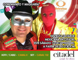 Este 16 de Septiembre te esperamos en Plaza Citadel, estará todo el elenco  de Televisa Mty además del elenco musical. Te esperamos en punto de las 2  de la tarde.