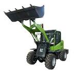 Backhoe Loader, Front Bucket Loader, Four-Wheel Drive Compact Type, 0.8-3  Ton Small Mini-Wheel Loader, Suitable for Farms, Construction, and ...