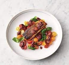 Smoky Chorizo Salmon Salmon Recipes Jamie Oliver Recipes Recipe Salmon Recipes Jamie Oliver Recipes Easy Fish Recipes