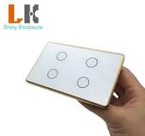 China High End Glass Screen Smart Touch Light Switch Plastic ...
