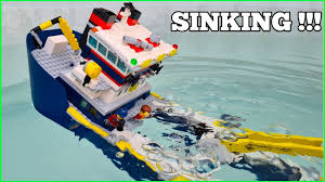 lego boats sinking #3 youtube