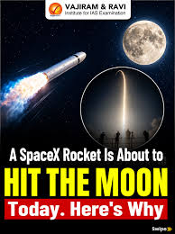 🌕 A SpaceX rocket is about to crash into the Moon—but there's no need to panic! A discarded SpaceX Falcon 9 upper stage is expected to impact the lunar surface, offering scientists