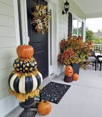 Pin By Kristi Sugg On Make And Do Fall Decorations Porch Fall Outdoor Decor Fall Front Porch Decor
