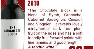 Pin By Vineyard Brands On The Chocolate Block Wine Lovers Wines Wine Recommendations