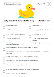 But when you follow the right tips, bath time with your newborn can be an absolute breeze! 21 Bath Time Tips For Babysitters Safety Guide Checklist