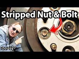 How To Remove A Stripped Bolt Or Nut In Your Car Youtube Car Repair Diy Car Fix Car Mechanic