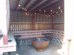 Opt for a propane or natural gas fire pit. Covered Patio With A Fire Pit Things To Know In 2021 A Nest With A Yard