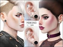Pralinesims Piercing Set N14 Sims 4 Piercings Sims 4 Tattoos Sims