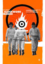 Another Great Concept Poster By Heath Killen Clockwork Ilustracion Grafica La Naranja Mecanica