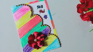 This is a tool and paper craft technique that can be used for card making, scrapbooking, and many other paper craft projects. Handmade Holi Greeting Card Holi Craft Ideas Holi Card Making 2020 Holi Special Greeting Card Youtube
