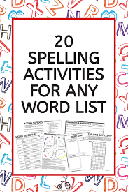 spelling activities graffiti wall free spelling printable