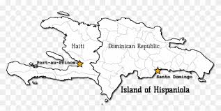 A collection of geography pages, printouts, and activities for students. Island Of Hispaniola Dominican Republic Plain Map Clipart 4220055 Pikpng