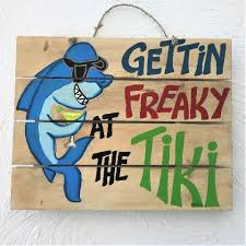 Maybe you would like to learn more about one of these? Tiki And Beach Signs Wood Signs Tiki Decor Beach Decor Tagged Fishing Caribbean Rays