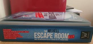 A blacklight can reveal messages written on the wall. The Wexell Escape Room Puzzle Kit The Busy Papa