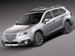3d Model 2015 Subaru Outback 3d Model Subaru Outback Subaru Outback 2015 Subaru