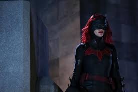 The crimson bat symbol, the cowl, the flowing red wig… Ruby Rose Hints There S More To Reveal About Her Sudden Batwoman Exit