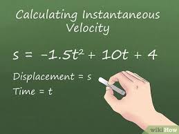 Notion de vitesse moyenne : 3 Manieres De Calculer La Vitesse Instantanee Wikihow
