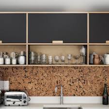 Cement gray cork floor kitchen inspiration kitchen, light flooring floors: Puretree Cork Wall Tiles Rustic Natural Black 600 X 300 X 3mm Puretree Cork