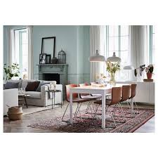 ekedalen uitschuifbare tafel wit koop het vandaag ikea dining room furniture dining table modern dining