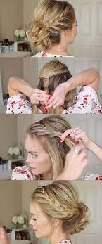 24 Beautiful Bridesmaid Hairstyles For Any Wedding Lace Braid Homecoming Updo Missy Sue Beautiful St Hair Styles Medium Length Hair Styles Long Hair Styles