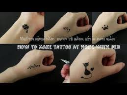 Hình xăm chữ cute ở xương quai xanh. Nhá»¯ng Hinh XÄƒm Ä'Æ°á»£c Váº½ Báº±ng But Bi Ä'Æ¡n Giáº£n How To Make Tattoo At Home With Pen Youtube XÄƒm Hinh XÄƒm But Bi