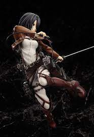 Good Smile Attack On Titan Mikasa Ackerman Pvc Figure 1 8 Scale An Import From Good Smile From The Hit Anime Series Figur Figuras De Accion Mikasa Figuras De