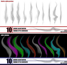 Smoke Illustrator Brushes Free Download Illustrator Brushes Illustration Adobe Illustrator Brushes
