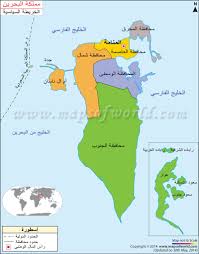 خارطة البحرين خريطة البحرين
