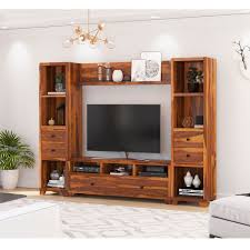 Wall to wall entertainment center. Traver Rosewood Wall Unit Tv Console Entertainment Center