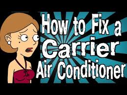 If however, you set the temperature right and the ac keeps blowing out hot air, then it is possible that the problem itself is in the thermostat. How To Fix A Carrier Air Conditioner Youtube