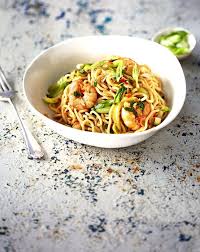 Szechuan Prawn Noodles Olive Olive Recipes Recipes Fish Recipes