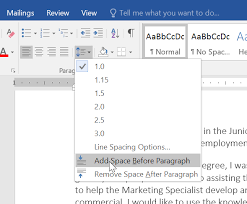 To change the spacing for a subset of a document, follow this process instead: Word 2016 Line And Paragraph Spacing