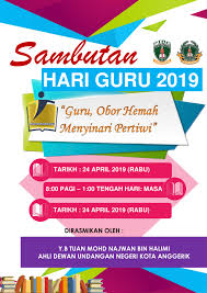 If you can't read please download the document. Sambutan Hari Guru 2019 Sal Kaa