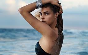 Download 1920x1200 cara delevingne, mannequin, wet, beach, bikini, hot, sexy,  model Porno Photos, Erotic Wallpapers