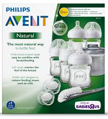 Philips Avent Natural Glass Bottle Baby Newborn Starter Set R Exclusive Babies R Us Canada