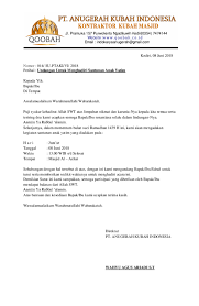Download masjid baitul jannah rw perum permata tangerang format 719 x 999 pixel. Doc Surat Undangan Anak Yatim Aditya Saja Academia Edu