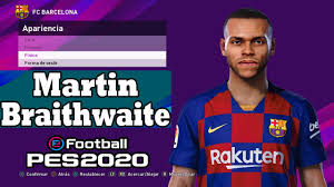 €9.00m* jun 5.facts and data. Martin Braithwaite Pes 2020 Youtube