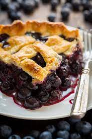 Make it up to 36 hours ahead before cooking and keep in the fridge. Blueberry Pie Recipe Video Natashaskitchen Com