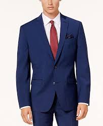 You can get deals on them to match your stacy adams shoes and designer style extra slim fitted the italian style slim fit suit is the new fashion style that are designed in italy for the fashion minded young man who likes tailored fitted suits. Bar Iii Men S Slim Fit Active Stretch Suit Jacket Created For Macy S Reviews Suits Tuxedos Men Macy S