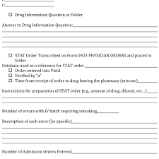 operational pharmacy note template download scientific