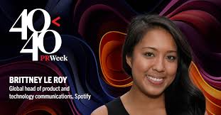Congratulations to Brittney Le Roy of @Spotify for landing a spot