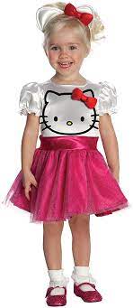 Amazon Com Hello Kitty Tutu Costume Fancy Dress For Girl S Toddler 1 2 Years Clothing Shoes Jewelry