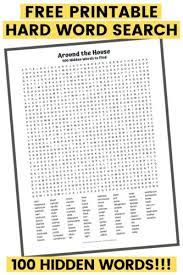 Very hard word searches printable | feel free to print these off for your own personal use but don't post. 100 Word Word Search Pdf Free Printable Hard Word Search