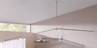 Duschvorhangstange In L Form U Form Als Winkel Duschvorhangstange Dusche Vorhange