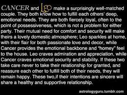 The Astrology Guru Cancer And Leo Relationship Leo Relationship Leo Compatibility