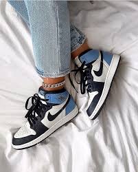 Nike Air Jordan 1 Mid M Light Smoke Grey Black White Jordan 1 Retro High Obsidian Unc High Jordan Obsidian Retro Unc In 2020 Jordan Shoes Girls Fresh Shoes Sneakers Fashion