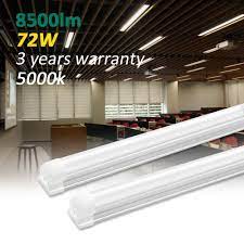 Led Shop Light Garage Lights Ceiling Light Fixture Flush Mount Tube Light T8 8ft 8 Foot 6ft 5f Led Shop Lights Garage Lights Ceiling Light Fixtures Flush Mount