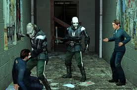 The urban combat in the game is so realistic you feel like you're actually in battle amid the city ruins. Half Life Combine Civil Protection Blank Template Imgflip