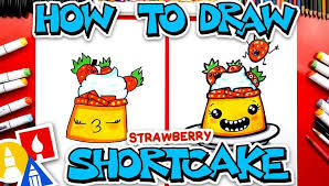 Little miss shortcake pageant 2021. How To Draw A Strawberry Shortcake Art For Kids Hub